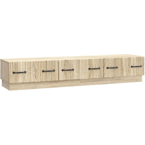 TV omarica Sonoma hrast 147 x 34,5 x 27 cm Inženirski les, (5000210685) Cene