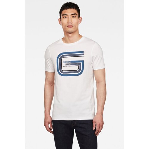 G-star T-Shirt - Graphic 9 slim r t ss white Slike