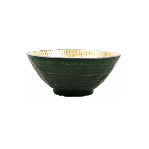 MIJ zeleno-žuta keramička zdjela MIJ, ø 20 cm