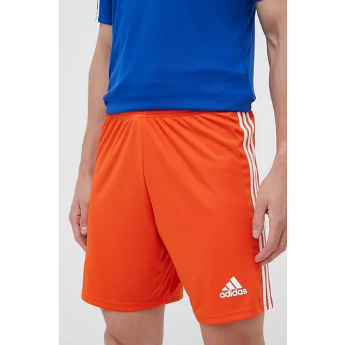 Adidas Kratke hlače za vadbo Squadra 21 oranžna barva