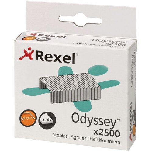 Spajalice strojne pk2500 odyssey rexel 2100050 blister Slike