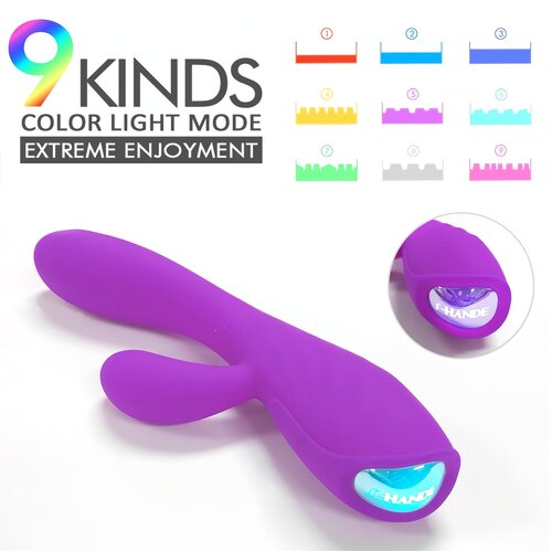 Sex HD Muses - Vodoodporni ogrevani vibrator z možnostjo polnjenja (vijolična) Slike