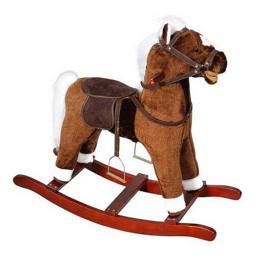 Knorr toys konj muzički na ljuljanje Brauny ( 40500 ) Slike