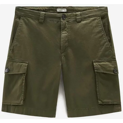 WOOLRICH Kratke hlače Classic Cargo Short za muškarce, boja: zelena, CFWOSH0039MRUT3343-614
