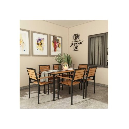 Hanah home Set baštenskih stolova i stolica (7 komada) CPT7707 150 Cene
