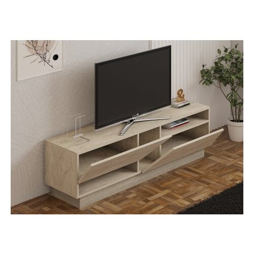Hanah home tv polica koza travertine Slike