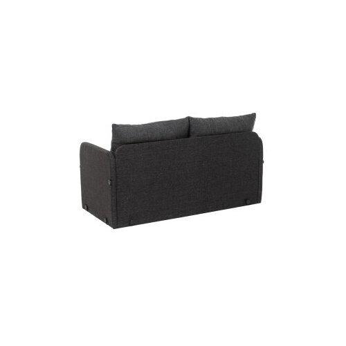 Atelier Del Sofa Dvosjed na razvlačenje Saga, 128 x 70 x 66 cm, Tamno siva Slike