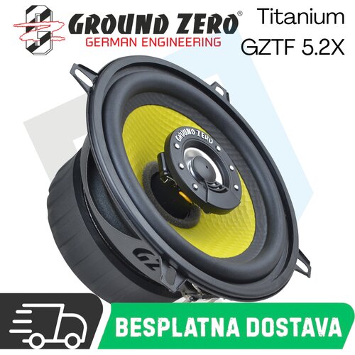  Auto zvučnici Ground Zero GZTF 5.2X Cene