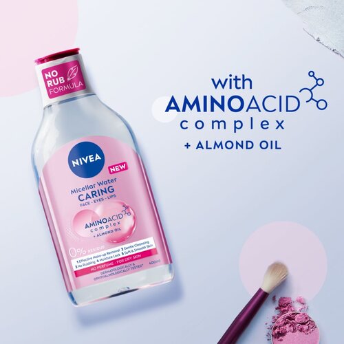 Nivea MicellAIR&amp;reg; micelarna voda za suhu i osjetljivu kožu 3u1 400 ml za žene Slike