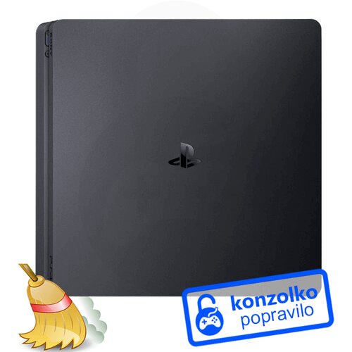 Playstation 4 temeljito či&amp;scaron;čenje in menjava termalne paste Slike