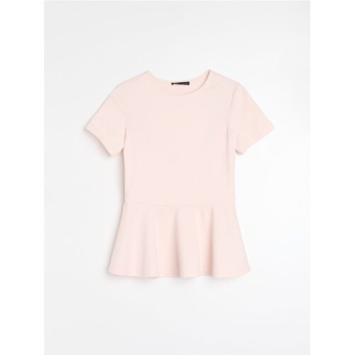 Sinsay Bluza s dodatkom viskoze i ukrasnim volanima Slike
