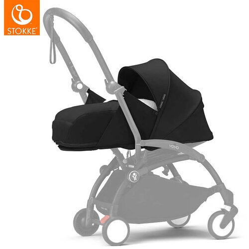 Stokke yoyo® mekana košara za novorođenče newborn pack 0+ black Cene