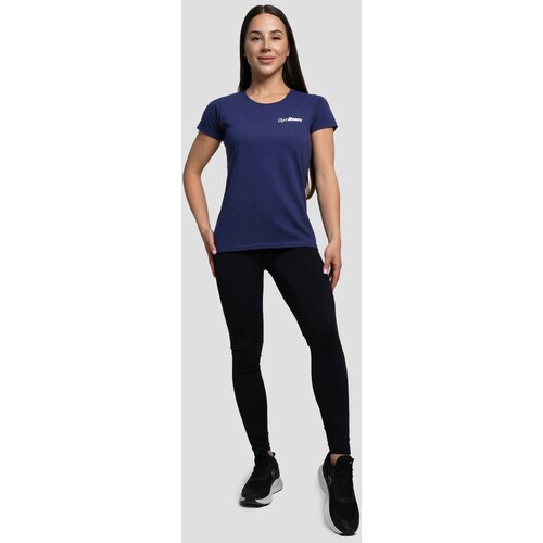 GymBeam ženska majica basic navy blue Slike
