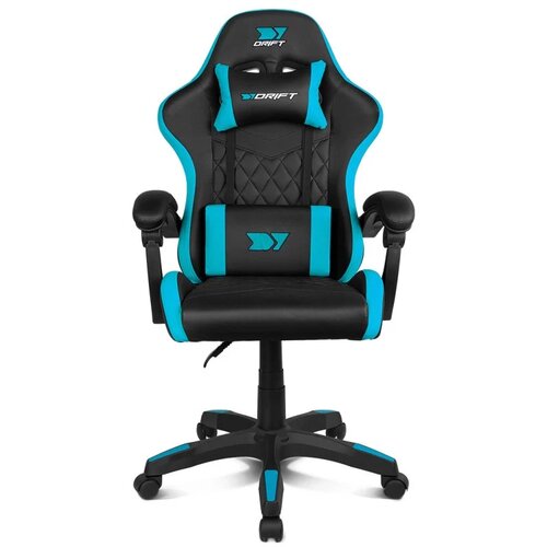 Drift Igralni stol Dr35Bl Pc oblazinjen sedež črna, modra, (21612112) Slike
