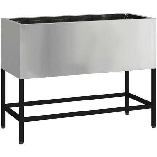 vidaXL Povišan vrtnarijski gred 60x26x45 cm Galvanizirano jeklo, (22010767) Cene