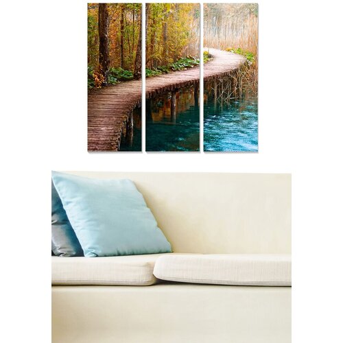 Wallity Set slika MDF54683737, 3 dijela Cene