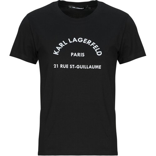 Karl Lagerfeld RSG GLITTER PETITE T-SHIRT Crna Cene