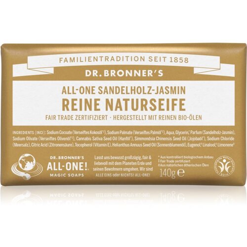 DR. BRONNER'S Sandalwood & Jasmine trdo milo 140 g Cene