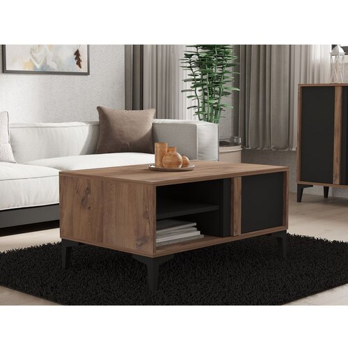 Woody Fashion Club sto Sonay 90x45x60cm Bež-Antracit Cene