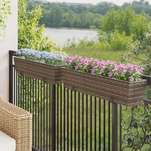  Ograda Metal - Siva 80 cm Slike