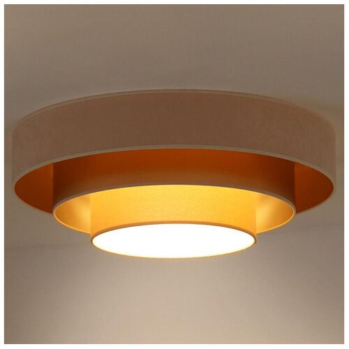 Duolla - LED plafonsko svetlo LUNETA LED/26W/230V Ø 60 cm 4000K krem/zlatna Cene