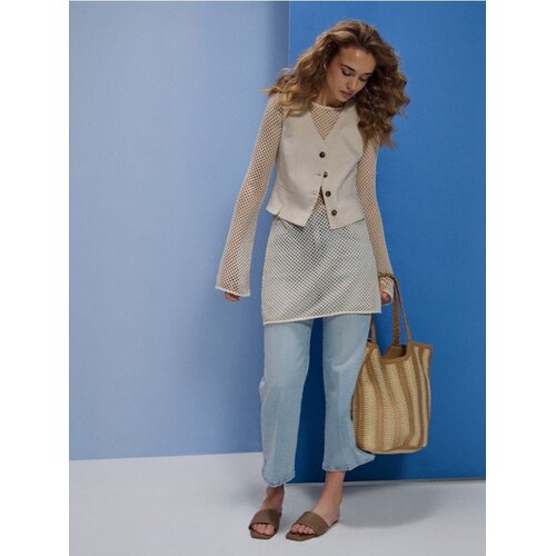 Sinsay Cropped culotte traperice Slike