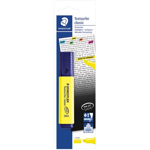 Signir 1-5MM CLASSIC STAEDTLER 364-1 BKDA ŽUTI BLISTER Cene