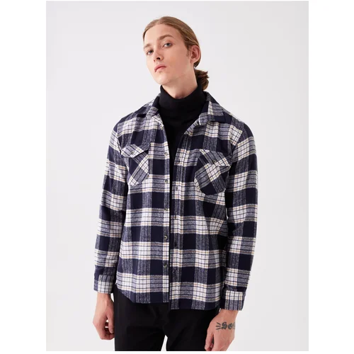 LC Waikiki Regular Fit Long Sleeve Plaid Men's Lumberjack Shirt