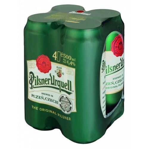 Pilsner Urquell 4kom X 0,5l limenka Cijene