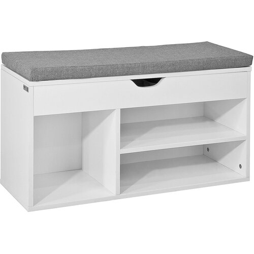SoBuy predsoba klop za čevlje s sedežem v beli barvi v stilu minimalizma, (20814921) Slike