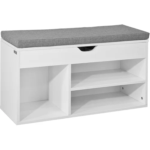 SoBuy predsoba klop za čevlje s sedežem v beli barvi v stilu minimalizma, (20814921) SoBuy predsoba klop za čevlje s sedežem v beli barvi v stilu minimalizma, (20814921)