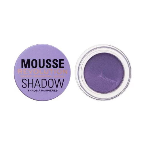 Revolution Mousse Shadow mousse senčilo za oči 4 g Odtenek lilac