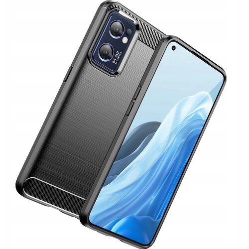 HURTEL CARBON CASE ETUI OBUDOWA POKROWIEC FUTERAŁ DO REALME NARZO 50 5G CZARNE, (21899889) Cene
