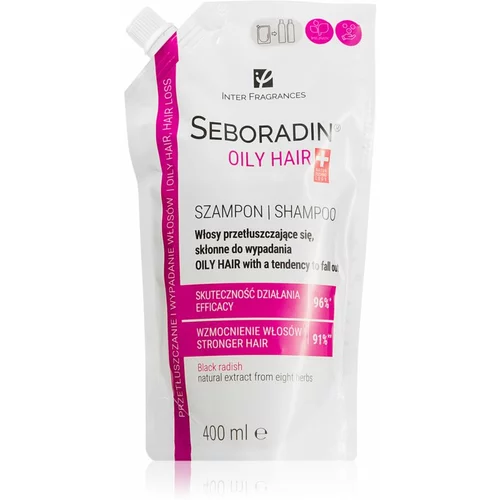 Seboradin Oily Hair šampon protiv peruti i opadanja kose punjenje 400 ml