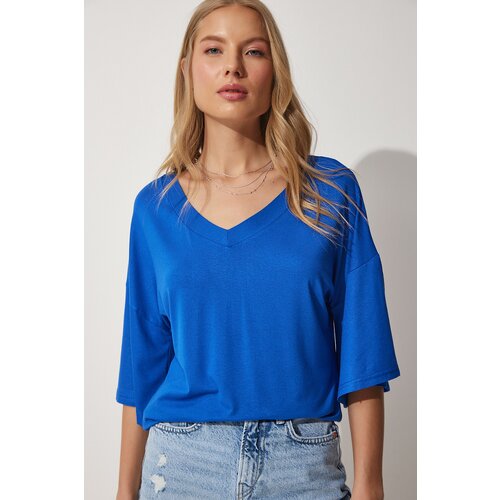 Happiness İstanbul t-shirt - blue - regular fit Slike