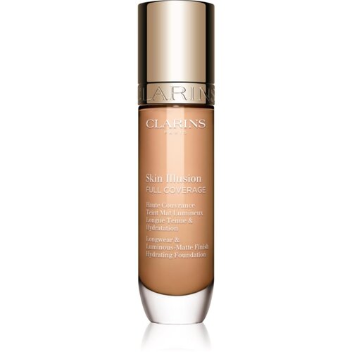 Clarins Skin Illusion Hydrating Foundation visoko prekrivni tekoči puder odtenek 107N 30 ml Cene