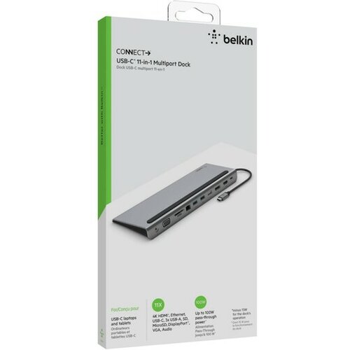 Belkin INC004BTSGY 11u1 USB-C multiport dock adapter Slike