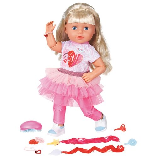 Zapf Baby BORN lutka Sister Style & Play, 43 cm 833018 Cene