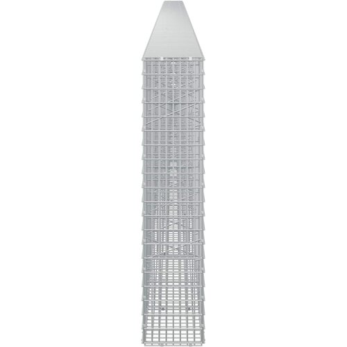  Gabion s žicom debljine 3,5 mm i mrežom 5x2,5 cm 1050x20x100 cm Slike