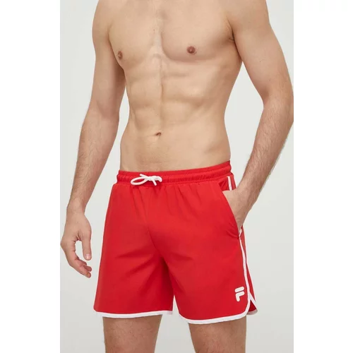 Fila Kratke hlače za kupanje boja: crvena