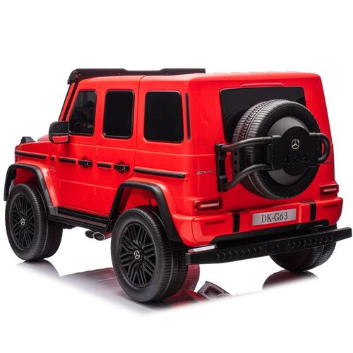 Mercedes Benz G63 AMG XXL, auto na akumulator, crveni Slike