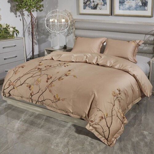 Svilanit Pamučno satenska PREMIUM vezena posteljina Shadow Cene