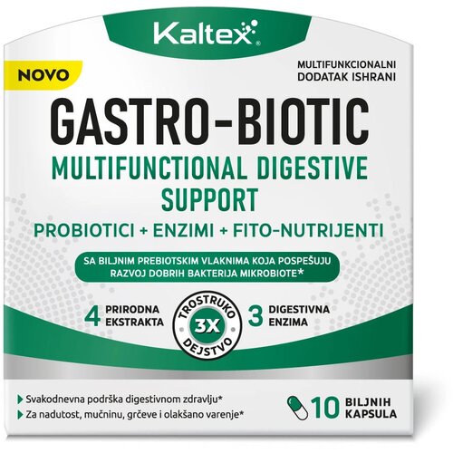 Kaltex gastro-biotic: probiotici, enzimi i biljke &ndash; sveobuhvatna podr&scaron;ka varenju Cene