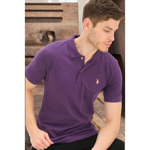 Dewberry T8561 MEN&amp;#039;S TSHIRT-LIGHT PURPLE Slike