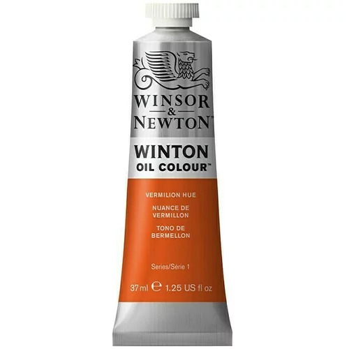 WINSOR & NEWTON Winton Uljana boja (Cinober crvene boje, 37 ml, Tuba)