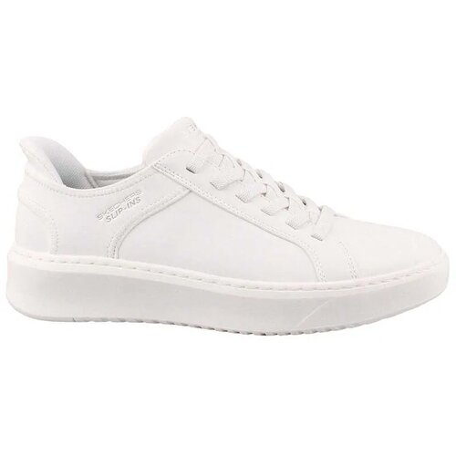 Skechers Muške patike Slip Ins Court Break, Bele Cene