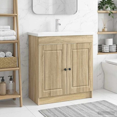  ispod umivaonika Hrast sonoma 56 x 37,5 x 81 cm Slike