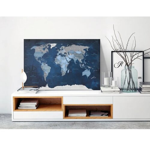  Slika na plutenoj podlozi - Dark Blue World 120x80 Slike