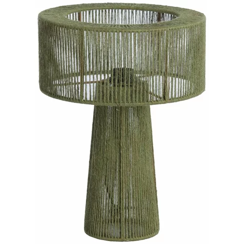 Light & Living Zelena stolna lampa sa sjenilom od jute (visina 40 cm) Selva –