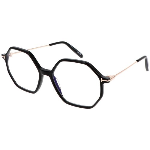 Tom Ford Ženski okvir za dioptrijske naočare Blue block 0FT5952-B 154, Crni Slike